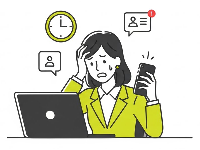 運用に時間がかかりすぎる