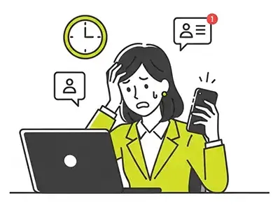 運用に時間がかかりすぎる