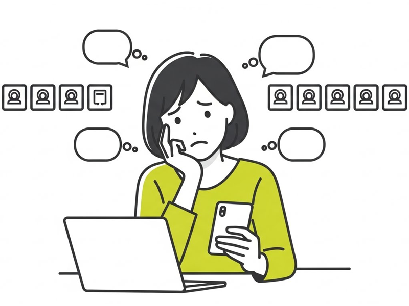 ネタ切れ・企画力不足